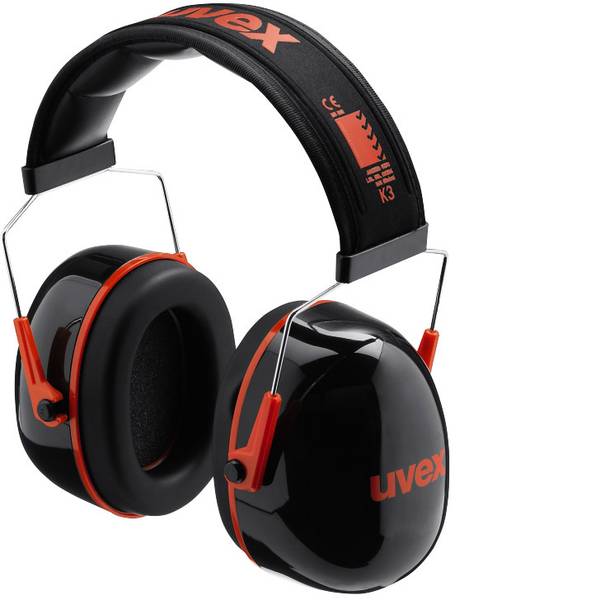 Cuffie da lavoro - Uvex K3 2600.003 Cuffia antirumore passiva 33 dB 1 pz. - Cuffie da lavoro - Uvex K3 2600.003 Cuffia antirumore passiva 33 dB 1 pz. -