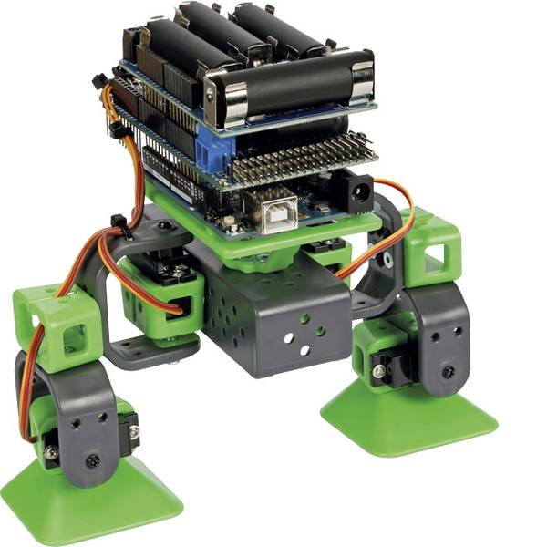 Robot in kit di montaggio - Velleman Robot in kit da montare ALLBOT® met twee benen VR204 KIT da costruire VR204 - Robot in kit di montaggio - Velleman Robot in kit da montare ALLBOT® met twee benen VR204 KIT da costruire VR204 -