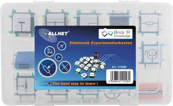 Brick´R´Knowledge 115589 Basic Set Elettronica Scatola per esperimenti  Scatola