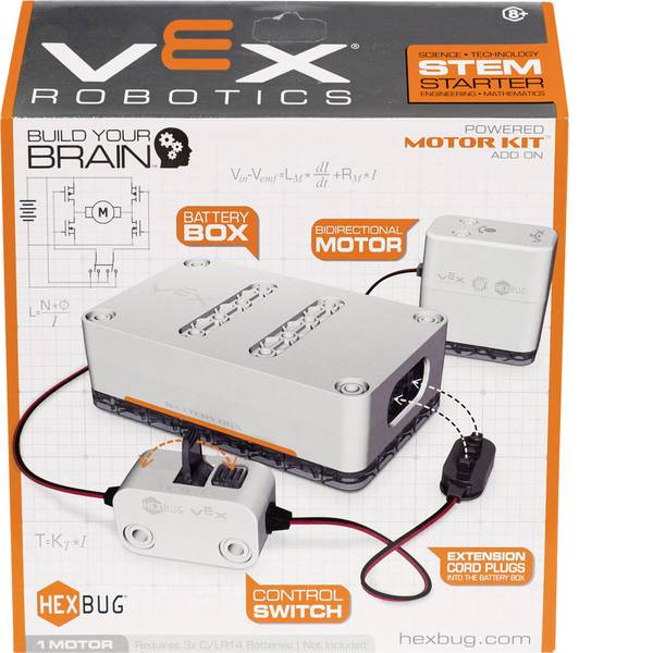 Kit esperimenti e pacchetti di apprendimento - Kit da costruire VEX Motor Kit 406-4287 da 8 anni - Kit esperimenti e pacchetti di apprendimento - Kit da costruire VEX Motor Kit 406-4287 da 8 anni -