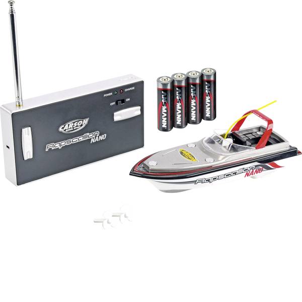 Barche telecomandate - Carson RC Sport Nano Rapscallion Motoscafo modello 100% RtR 135 mm - Barche telecomandate - Carson RC Sport Nano Rapscallion Motoscafo modello 100% RtR 135 mm -