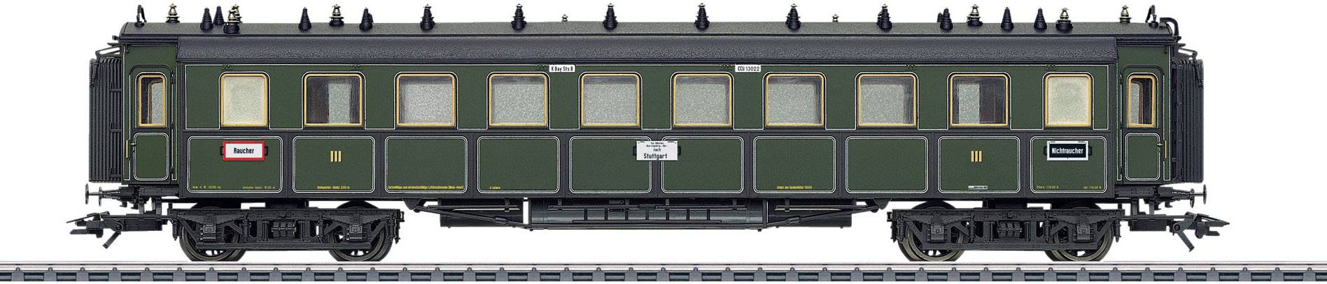 Märklin 41359 vagoni treno rapido carro ccü 3.kl K B traccia h0 BAY STS