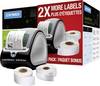 DYMO LabelWriter 450 Turbo Bundle inkl. 2 Etikettenrollen Stampante di etichette Termica 300 x 600 dpi Larghezza etichetta (max.): 56 mm USB