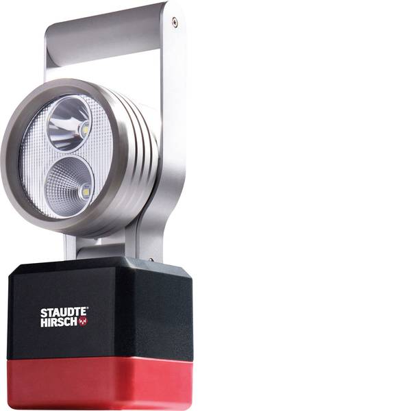 Torce con batterie ricaricabili - Staudte-Hirsch 551000 Lampada portatile a batteria SH-5.100 Nero, Argento, Rosso LED - Torce con batterie ricaricabili - Staudte-Hirsch 551000 Lampada portatile a batteria SH-5.100 Nero, Argento, Rosso LED -