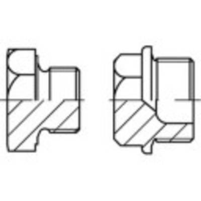 Disegno tecnico con due viste in sezione di un componente meccanico che illustra le strutture interne e la forma.