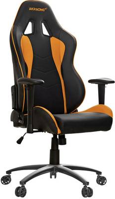 Sedia da gioco AKRACING Nitro Gaming Chair Nero, Arancione ...