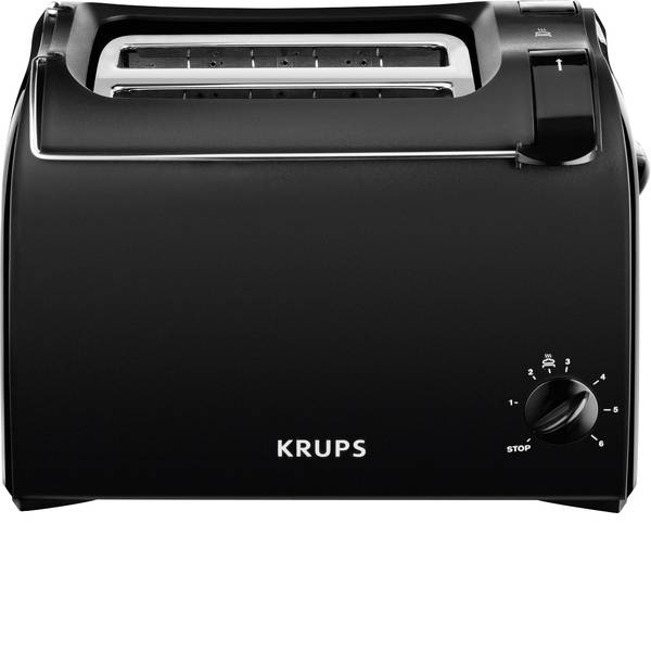 Tostapane - Krups KH1518 Tostapane Con griglia scaldabriosche integrata Nero - Tostapane - Krups KH1518 Tostapane Con griglia scaldabriosche integrata Nero -