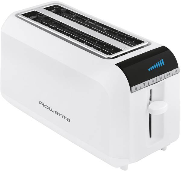 Tostapane - Rowenta TL6811 Tostapane lungo doppio Con funzione tostatura, Con griglia scaldabriosche Bianco - Tostapane - Rowenta TL6811 Tostapane lungo doppio Con funzione tostatura, Con griglia scaldabriosche Bianco -