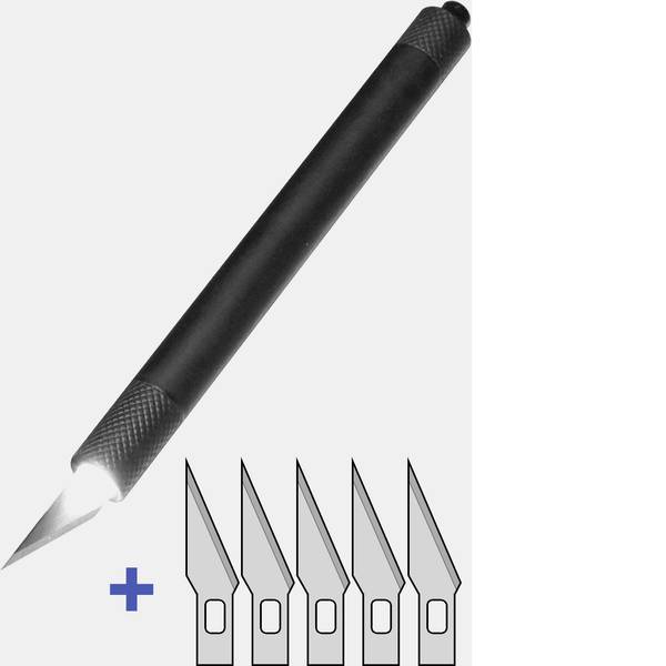 Coltelli - Bisturi con illuminazione a LED Donau Elektronik MS15 Lunghezza 150 mm - Coltelli - Bisturi con illuminazione a LED Donau Elektronik MS15 Lunghezza 150 mm -