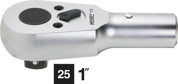 Hazet 1116 1116 Testa a cricchetto 1" (25 mm) 195 mm