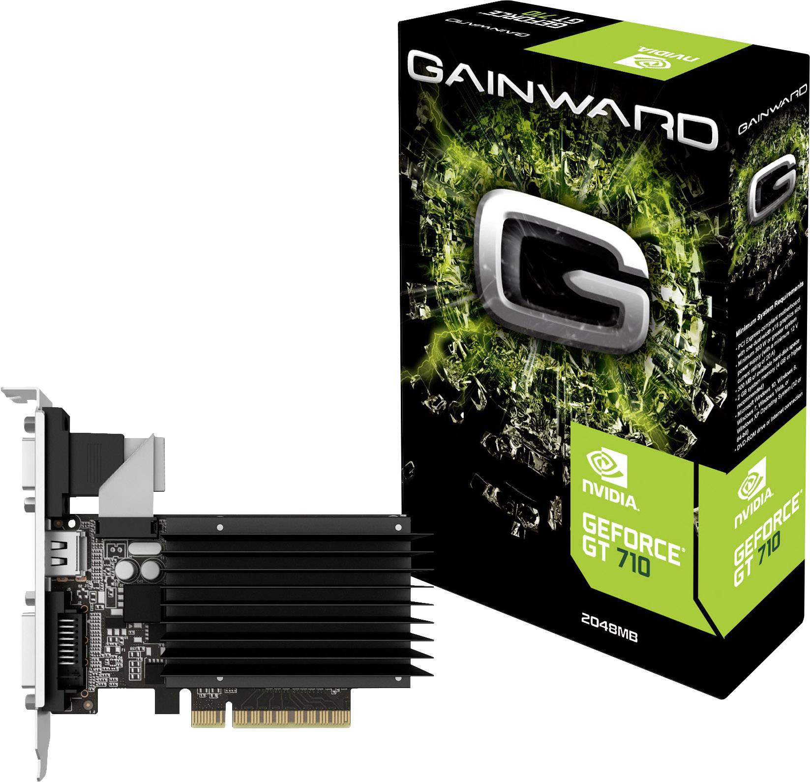 Schede Grafiche GV-N710D5-2GL Gigabyte GeForce GT 710 2GB schede grafiche e supporto PCI Express 2.0 X8 Bus Interface Schede Grafiche GV-N710D5-2GL Gigabyte GeForce GT 710 2GB schede grafiche e supporto PCI Express 2.0 X8 Bus Interface