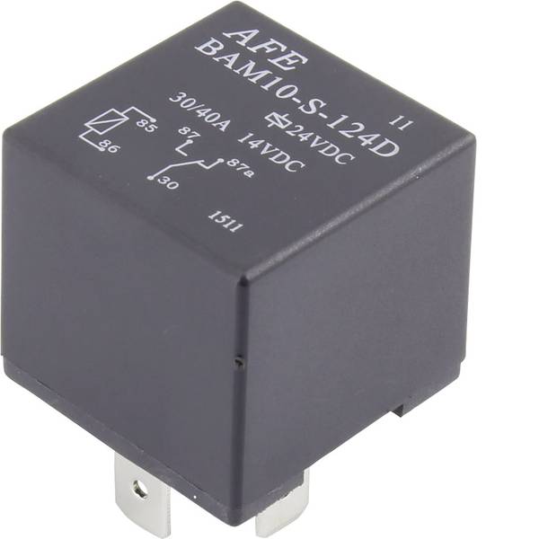 Relè auto - AFE BAM10-S-112D Relè per auto 12 V/DC 30 A 1 scambio - Relè auto - AFE BAM10-S-112D Relè per auto 12 V/DC 30 A 1 scambio -