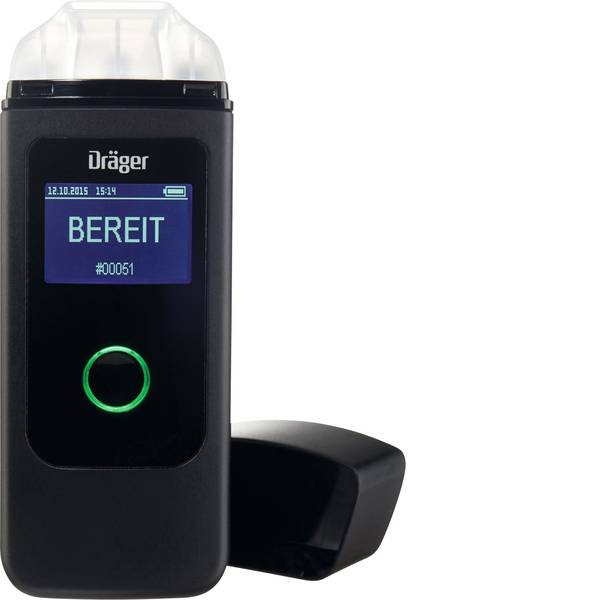Etilometri - Dräger Alcotest 3820 Multilingual Etilometro Nero 0 fino a 5 ‰ Allarme, Funzione conto alla rovescia, incl. display - Etilometri - Dräger Alcotest 3820 Multilingual Etilometro Nero 0 fino a 5 ‰ Allarme, Funzione conto alla rovescia, incl. display -