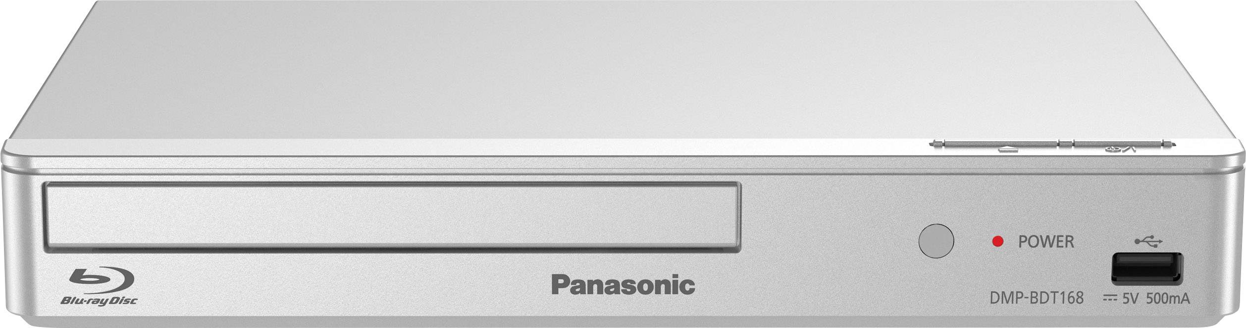 Panasonic DMP-BDT168 Lettore Blu-ray 3D Full HD Upscaling Argento-0