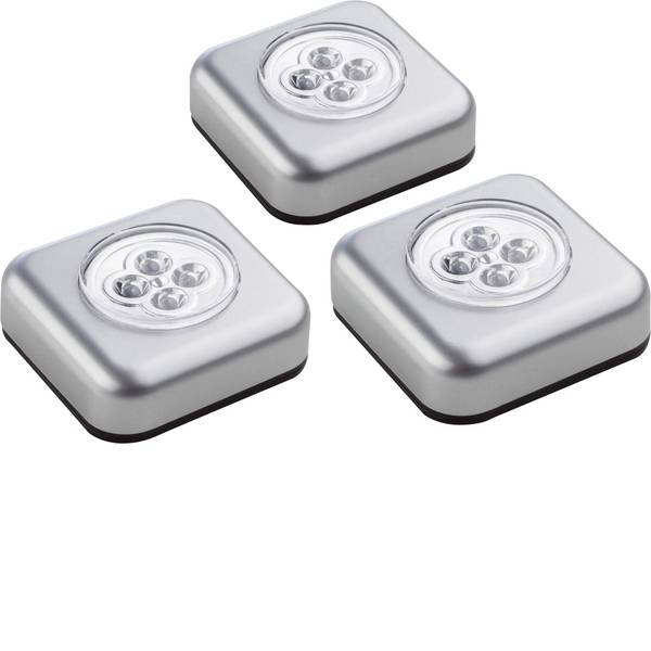 Mini lampade portatili - Müller Licht 400136 Lampada portatile Kit da 3 LED Argento - Mini lampade portatili - Müller Licht 400136 Lampada portatile Kit da 3 LED Argento -