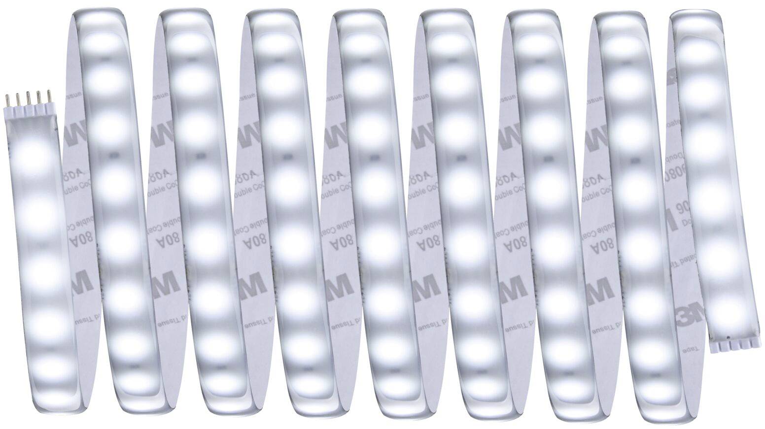 Paulmann MaxLED 500 70665 Kit base striscia LED con spina 24 V 3 m Bianco luce del giorno 1 pz.-1