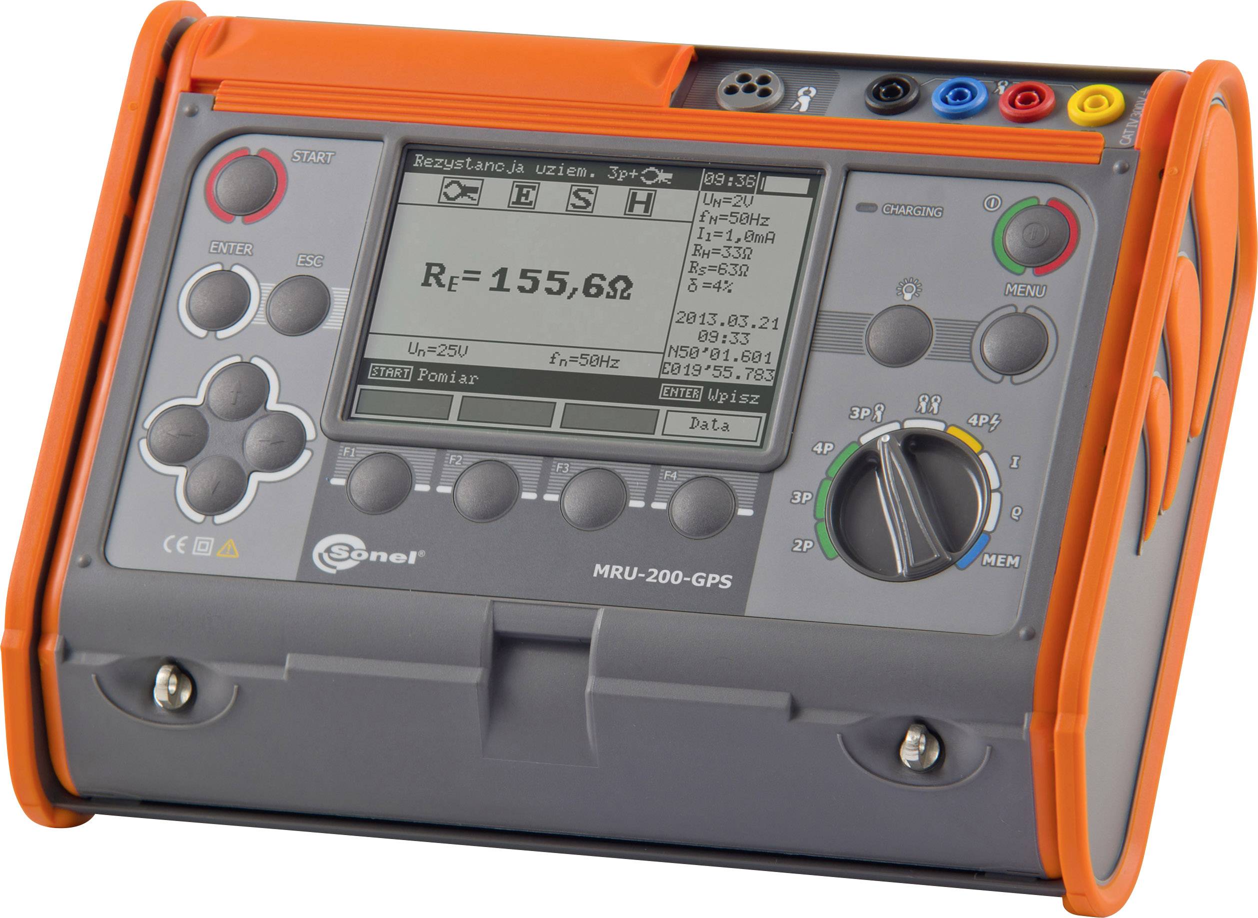 Sonel MRU-200GPS Misuratore di terra