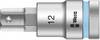 Wera 8740 C HF 05003826001 Brugola interna Inserto giravite a bussola MagicSpring® 12 mm 1/2" 12 mm 1/2" (12.5 mm)