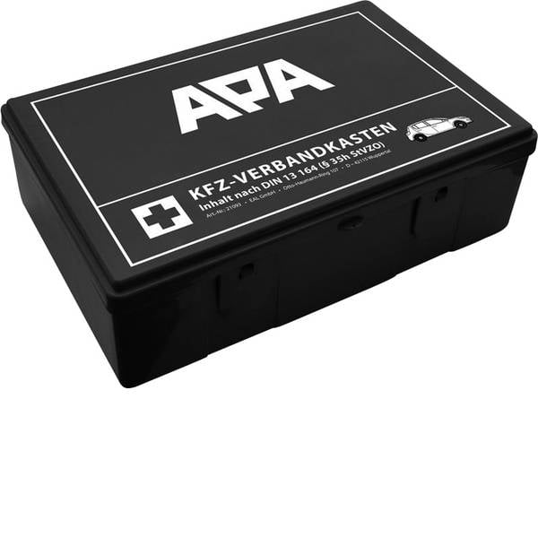 Prodotti assistenza guasti e incidenti - Cassetta di pronto soccorso APA 21093 Automobile (L x A x P) 25.5 x 8 x 16.5 cm - Prodotti assistenza guasti e incidenti - Cassetta di pronto soccorso APA 21093 Automobile (L x A x P) 25.5 x 8 x 16.5 cm -