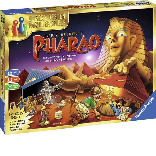 Giochi di società e per famiglie - Zerstreute Pharao ravensburger il - Giochi di società e per famiglie - Zerstreute Pharao ravensburger il -