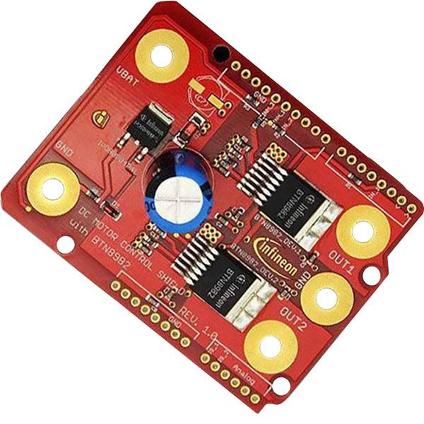 Shield e moduli aggiuntivi HAT per Arduino - Infineon Technologies DCMOTORCONTRBTN8982TOBO1 - Shield e moduli aggiuntivi HAT per Arduino - Infineon Technologies DCMOTORCONTRBTN8982TOBO1 -