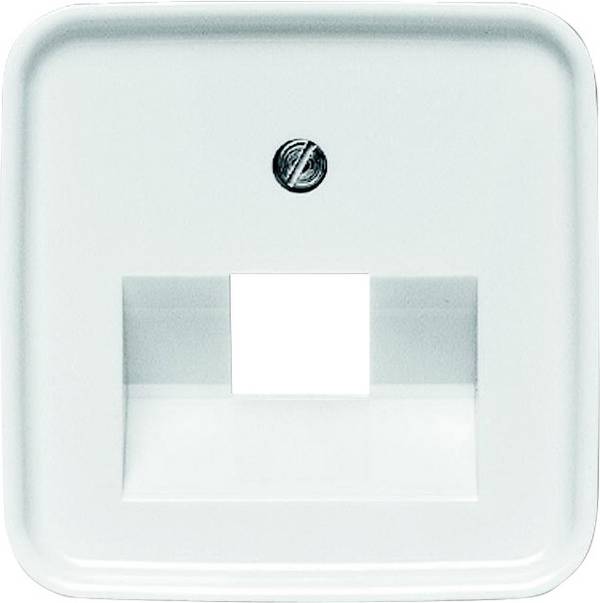 Busch-Jaeger Placca di copertura PRESA UAE/IAE/ISDN Reflex SI, Reflex SI Linear Bianco alpino 1803-214 1 pz.