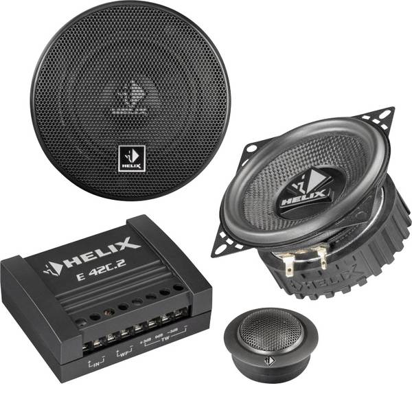 Altoparlanti da incasso per auto - Helix German Car Hifi E 42C.2 KIT Altoparlanti da incasso a 2 vie 150 W Contenuto: 1 KIT - Altoparlanti da incasso per auto - Helix German Car Hifi E 42C.2 KIT Altoparlanti da incasso a 2 vie 150 W Contenuto: 1 KIT -