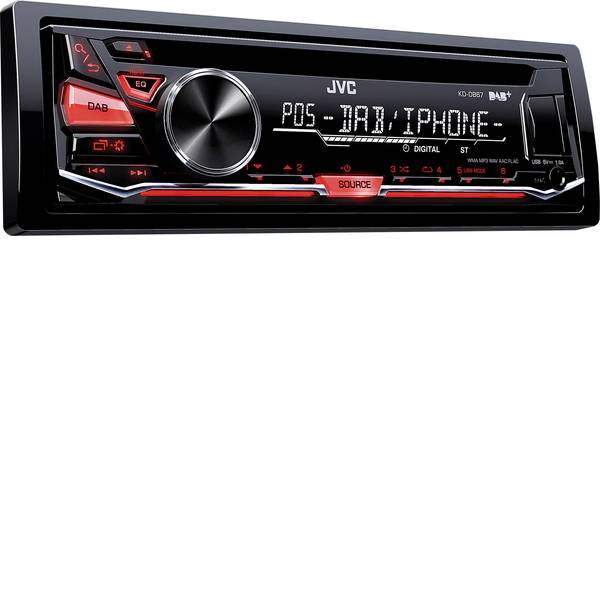 Autoradio e Monitor multimediali - JVC KD-DB67E Autoradio Sintonizzatore DAB+, incl. Antenna DAB, Collegamento per controllo remoto da volante - Autoradio e Monitor multimediali - JVC KD-DB67E Autoradio Sintonizzatore DAB+, incl. Antenna DAB, Collegamento per controllo remoto da volante -