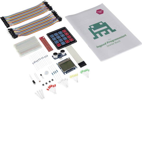 Kit esperimenti e pacchetti di apprendimento - Pacchetto di apprendimento Jugend programmiert Starter Set für Raspberry 1434230 - Kit esperimenti e pacchetti di apprendimento - Pacchetto di apprendimento Jugend programmiert Starter Set für Raspberry 1434230 -