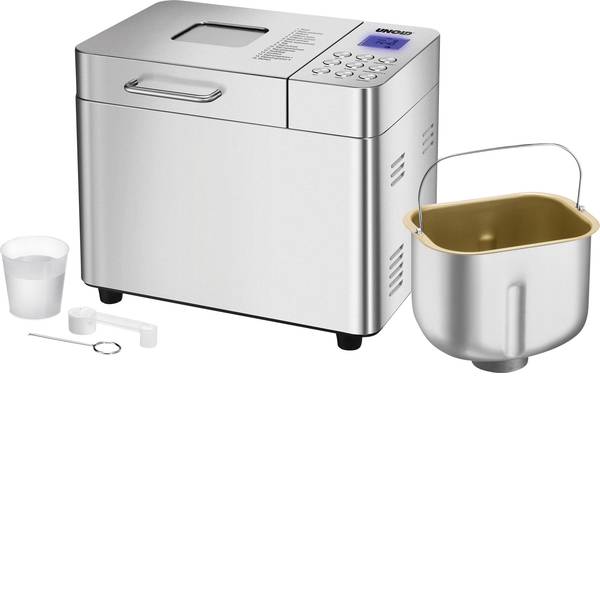 Macchine per il pane - Macchina del pane Funzione timer Unold Backmeister Edel Acciaio - Macchine per il pane - Macchina del pane Funzione timer Unold Backmeister Edel Acciaio -