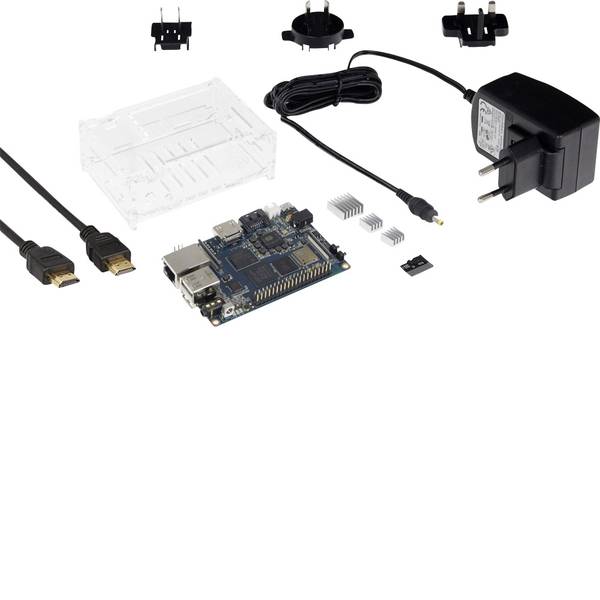 Schede di sviluppo e Single Board Computer - Banana Pi BPI-M3 BPI-M3 Starter 2 GB 8 x 2.0 GHz incl. cavo di alimentazione, incl. cavo HDMI, incl. Noobs OS, incl. - Schede di sviluppo e Single Board Computer - Banana Pi BPI-M3 BPI-M3 Starter 2 GB 8 x 2.0 GHz incl. cavo di alimentazione, incl. cavo HDMI, incl. Noobs OS, incl. -