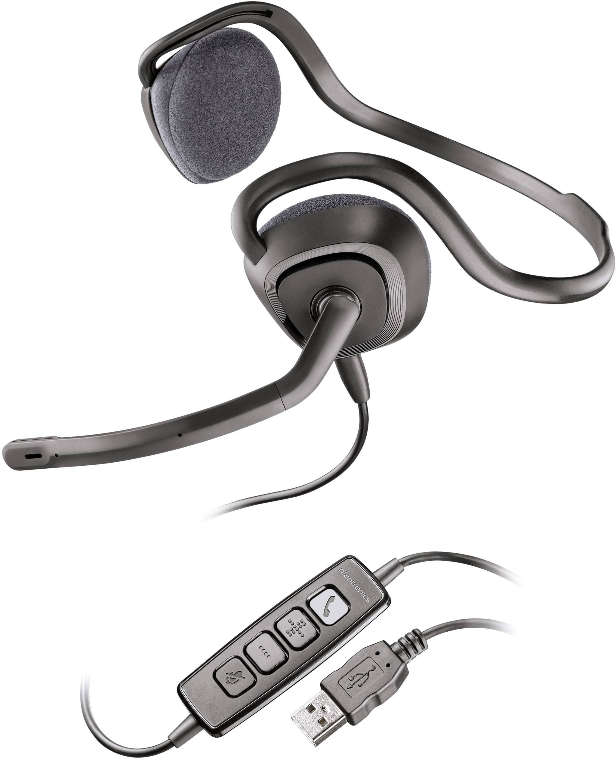 Plantronics .Audio 648 Computer Cuffie On Ear via cavo Stereo Nero  Riduzione del rumore del microfono, Eliminazione del | Conrad.it