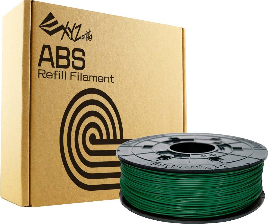 Filamento per stampante 3D XYZprinting Plastica ABS 1.75 mm Verde 600 g Ricarica