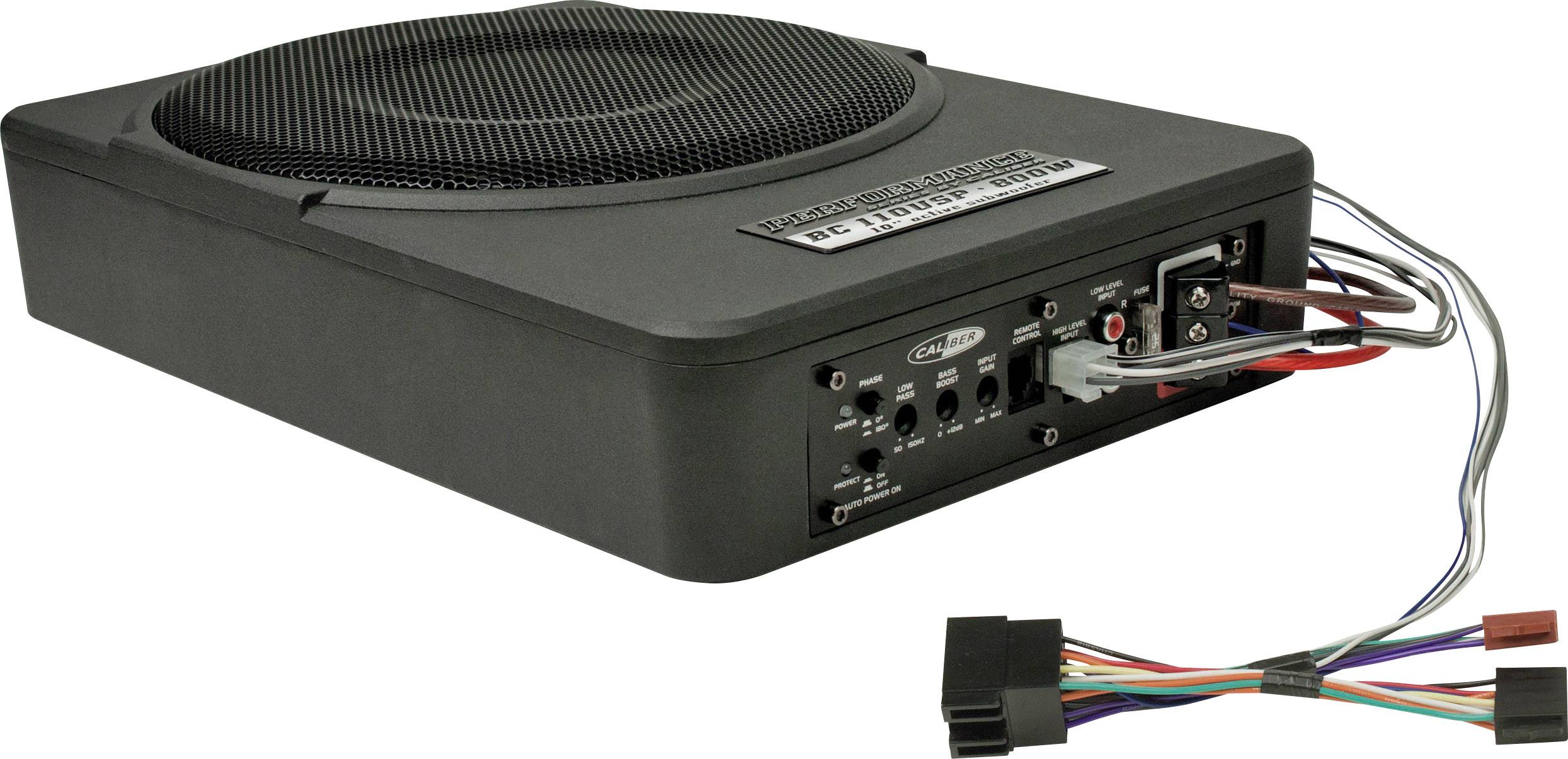 Caliber Audio Technology BC110USP Subwoofer attivo per auto 800 W Conrad.it