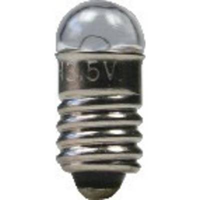 Una piccola lampadina con attacco a vite, contrassegnata con '13,5V'.