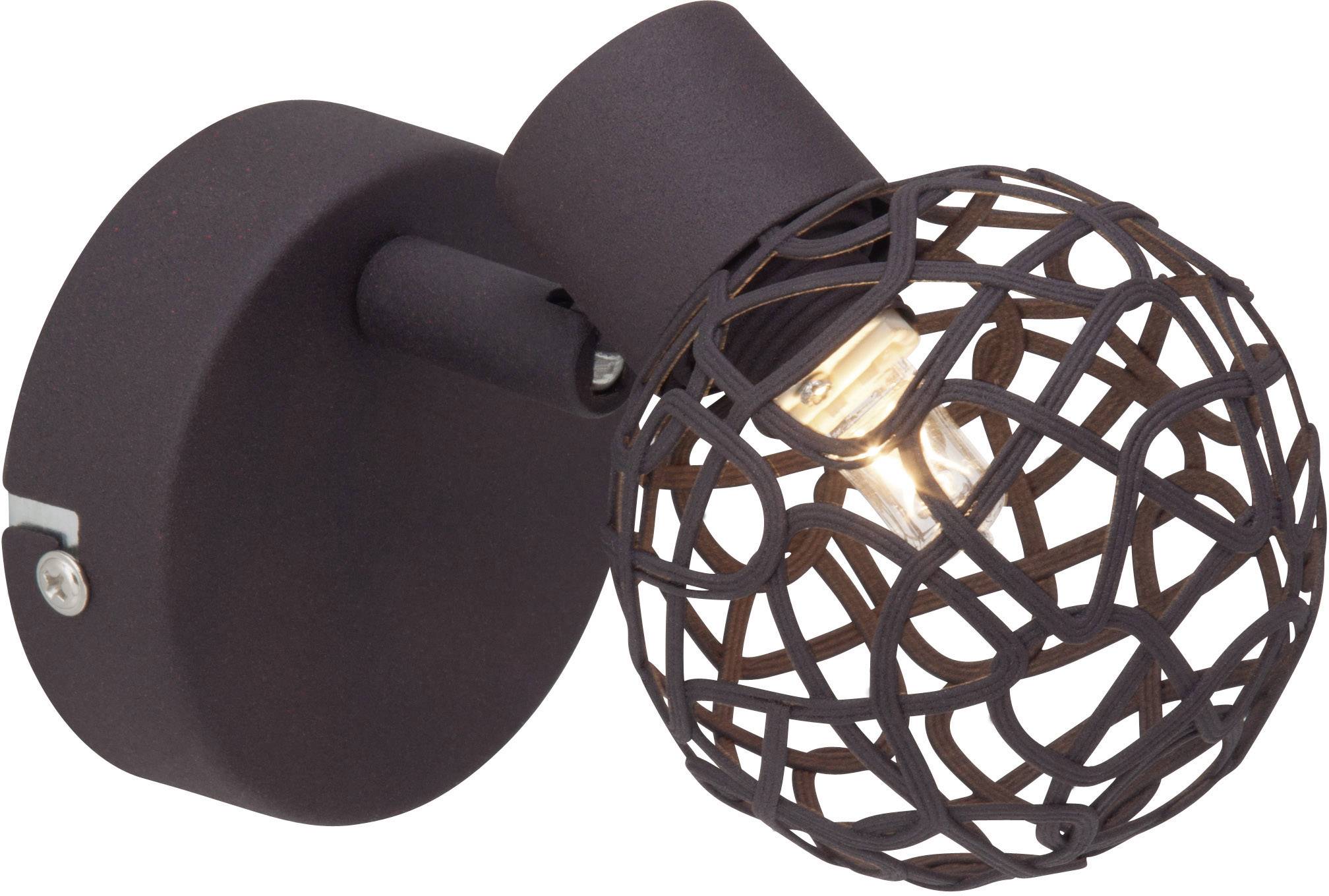 Brilliant Virgo 02210/20 Faretto da parete G9 33 W Lampadina Alogena Marrone