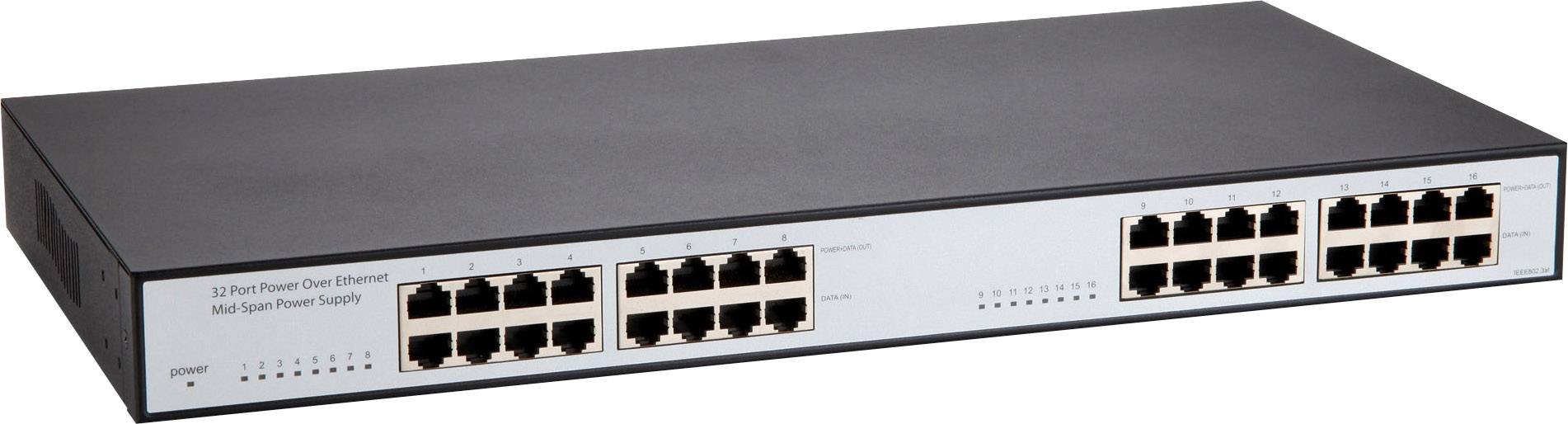 DIGITUS SWITCH MIDSPAN 16 PORTE POE 802.3af-1
