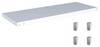 Orion Regalsysteme K10040L/040 Mensola (L x P) 1000 mm x 400 mm Acciaio rivestito in plastica Grigio luminescente Ripiano in metallo 1 pz.