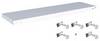 Orion Regalsysteme K10030L/051 Mensola (L x P) 1000 mm x 300 mm Acciaio rivestito in plastica Grigio luminescente Ripiano in metallo 1 pz.