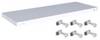 Orion Regalsysteme K10040L/051 Mensola (L x P) 1000 mm x 400 mm Acciaio rivestito in plastica Grigio luminescente Ripiano in metallo 1 pz.