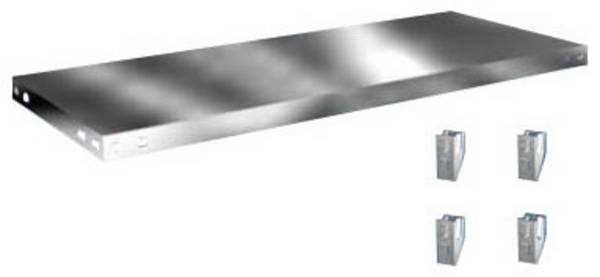 Orion Regalsysteme Z10040S/040 Mensola (L x P) 1000 mm x 400 mm Acciaio zincato Zinco Ripiano in metallo 1 pz.