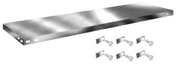 Orion Regalsysteme Z13040S/051 Mensola (L x P) 1300 mm x 400 mm Acciaio zincato Zinco Ripiano in metallo 1 pz.