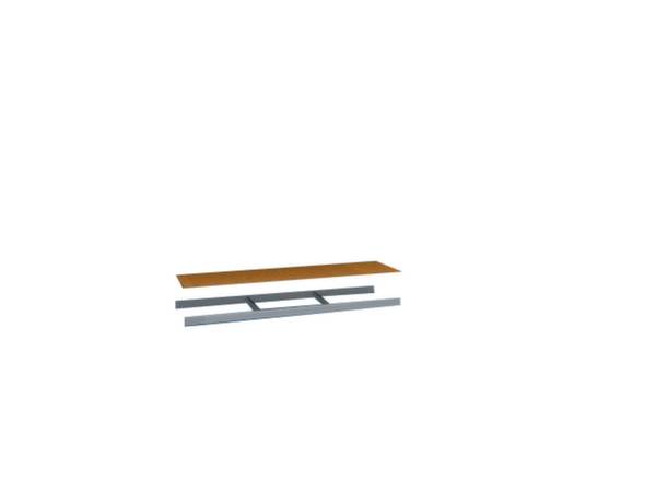Orion Regalsysteme ZH06020 Mensola (L x P) 2000 mm x 600 mm Legno  Legno Ripiano in legno 1 pz.