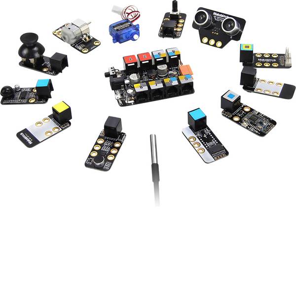 Robot in kit di montaggio - Makeblock Modulo di espansione per robot Inventor Electronic Kit 94004 - Robot in kit di montaggio - Makeblock Modulo di espansione per robot Inventor Electronic Kit 94004 -