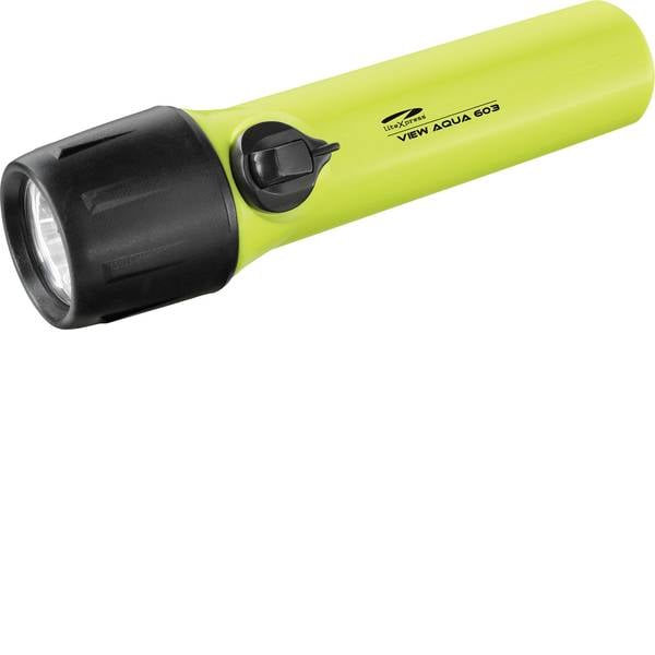 Lampade per campeggio, outdoor e per immersioni - LED Luce frontale subacquea LiteXpress View Aqua 603 250 lm a batteria 192 g Giallo, Nero LXL15000W4 - Lampade per campeggio, outdoor e per immersioni - LED Luce frontale subacquea LiteXpress View Aqua 603 250 lm a batteria 192 g Giallo, Nero LXL15000W4 -