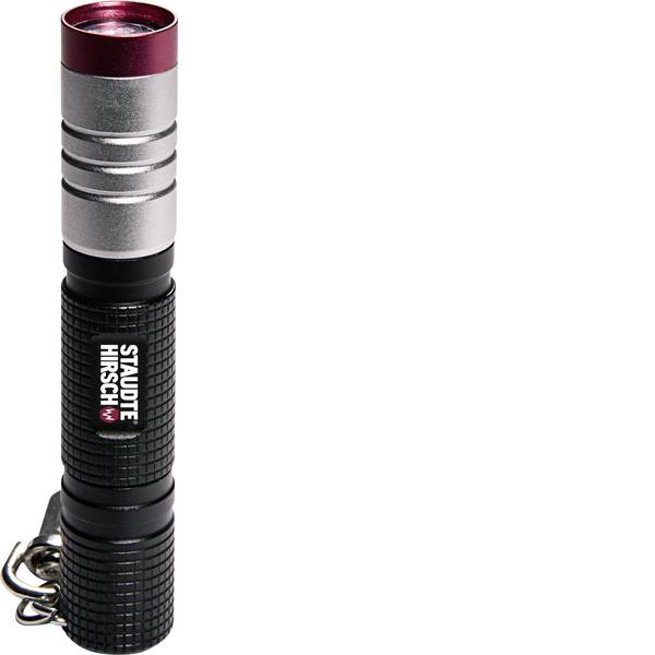 Torce tascabili - Mini torcia elettrica LED Portachiavi Staudte-Hirsch SH-5.430 a batteria 40 g Nero, Argento, Rosso - Torce tascabili - Mini torcia elettrica LED Portachiavi Staudte-Hirsch SH-5.430 a batteria 40 g Nero, Argento, Rosso -