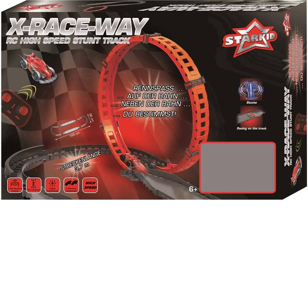 Auto telecomandate - Starkid 68122 X-Race Way Automodello con pista Elettrica Monstertruck Trazione posteriore - Auto telecomandate - Starkid 68122 X-Race Way Automodello con pista Elettrica Monstertruck Trazione posteriore -