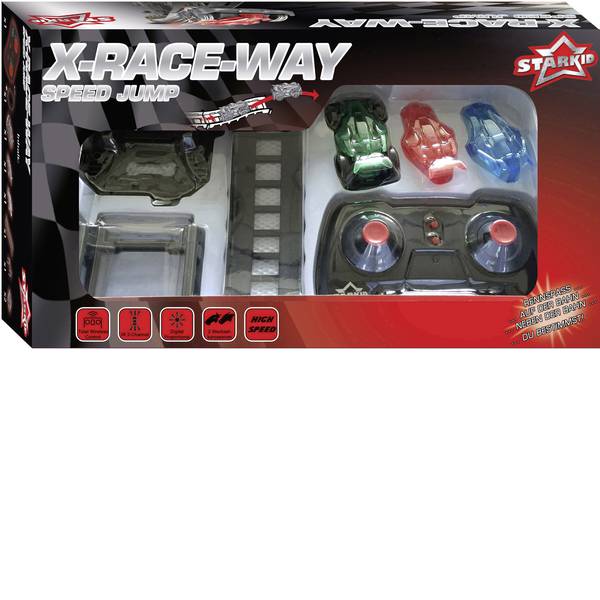 Auto telecomandate - Starkid 68193 Tremplin X-Race-Way Automodello con pista Elettrica Monstertruck Trazione posteriore - Auto telecomandate - Starkid 68193 Tremplin X-Race-Way Automodello con pista Elettrica Monstertruck Trazione posteriore -