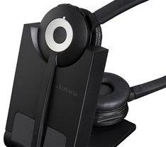 Jabra 920-29-508-101 Telefono Cuffie On Ear DECT Duo Nero Eliminazione del rumore