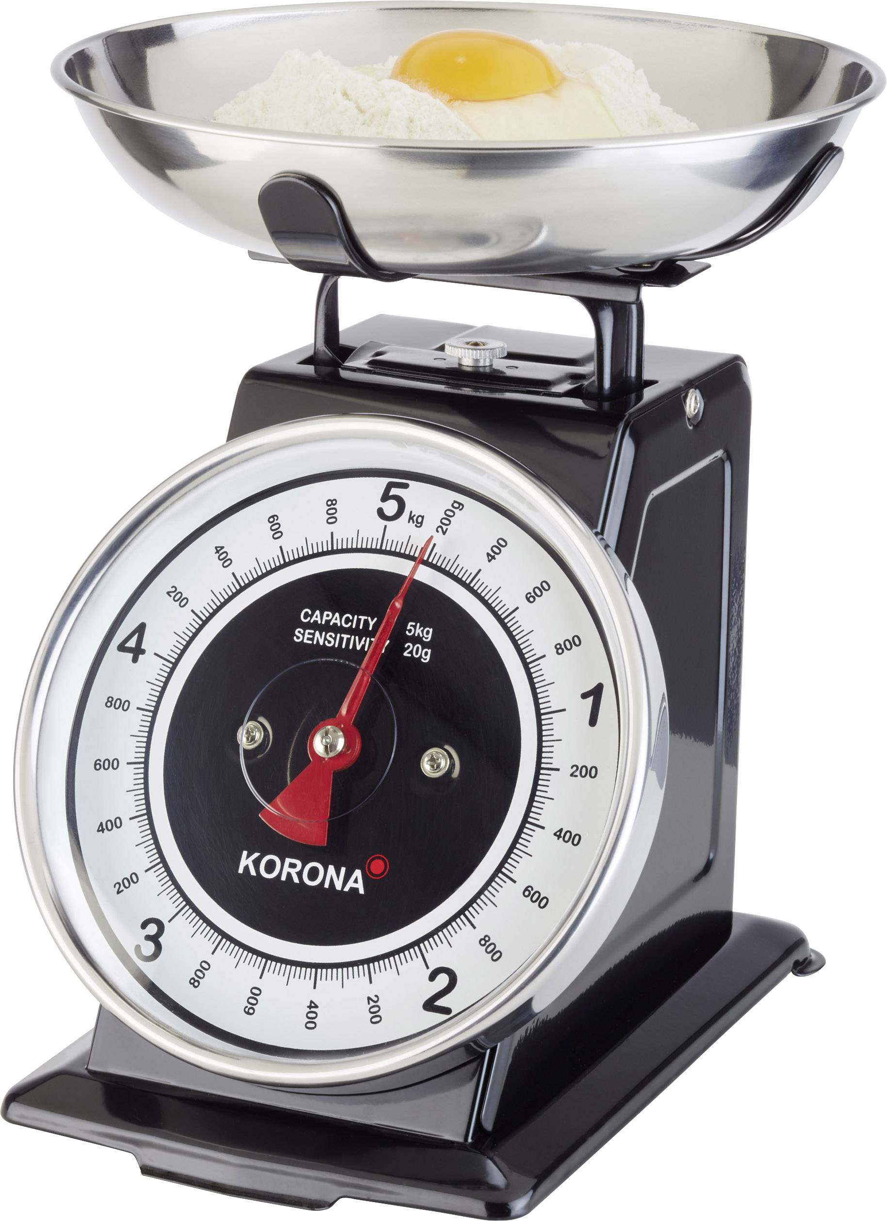 Acquista Korona Tom Bilancia da cucina analogica Portata max.=5 kg Nero da  Conrad